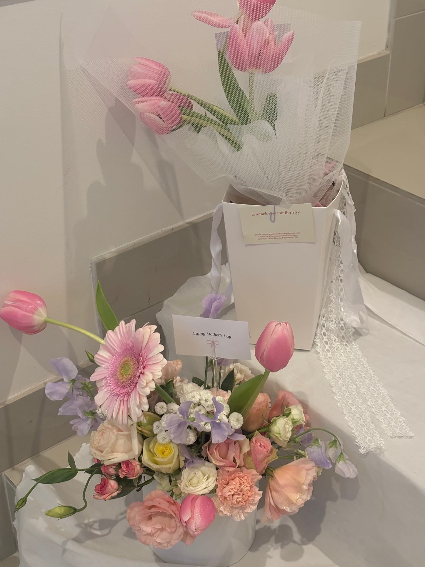 Soft Pastels Blooming Box