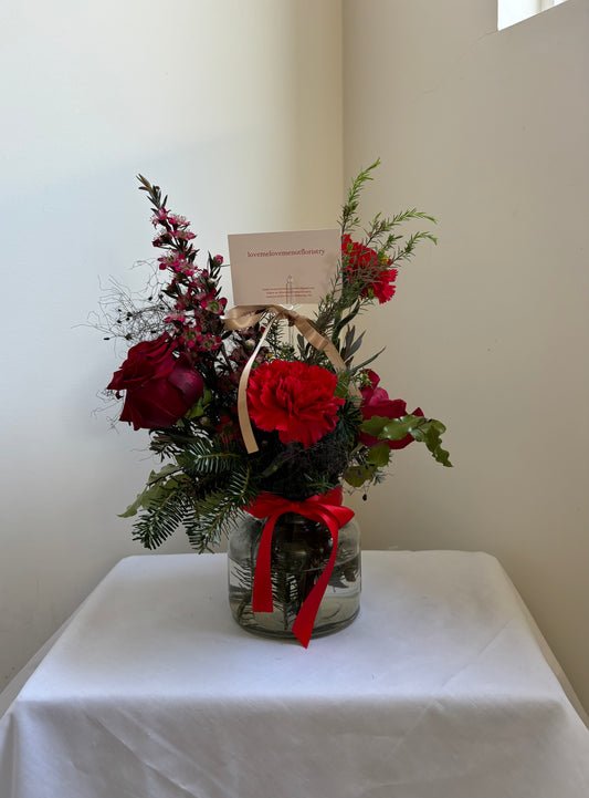 Christmas Special - Glass jar arrangements