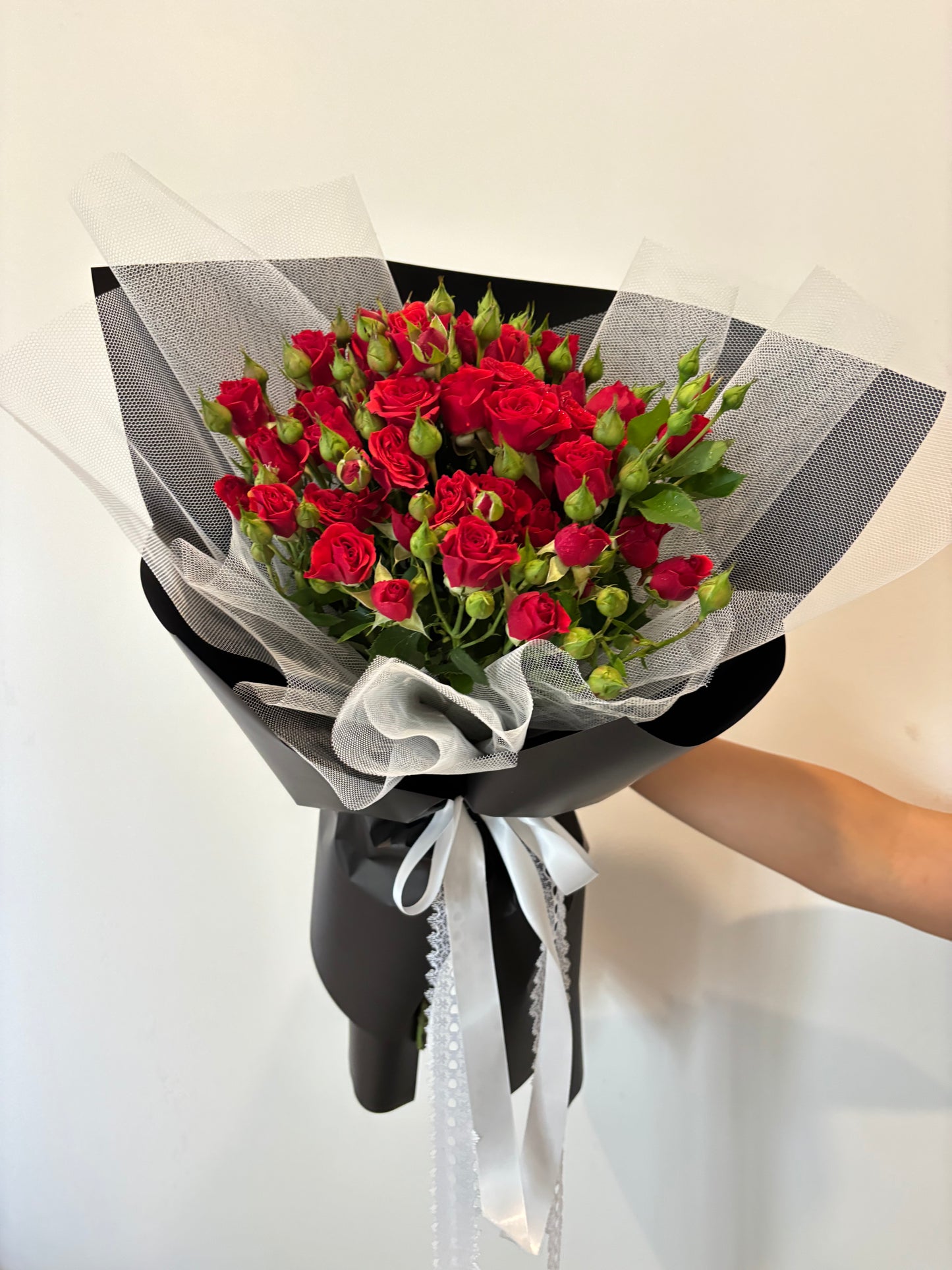 Valentine's Day Special - Red Spray Roses Bouquet